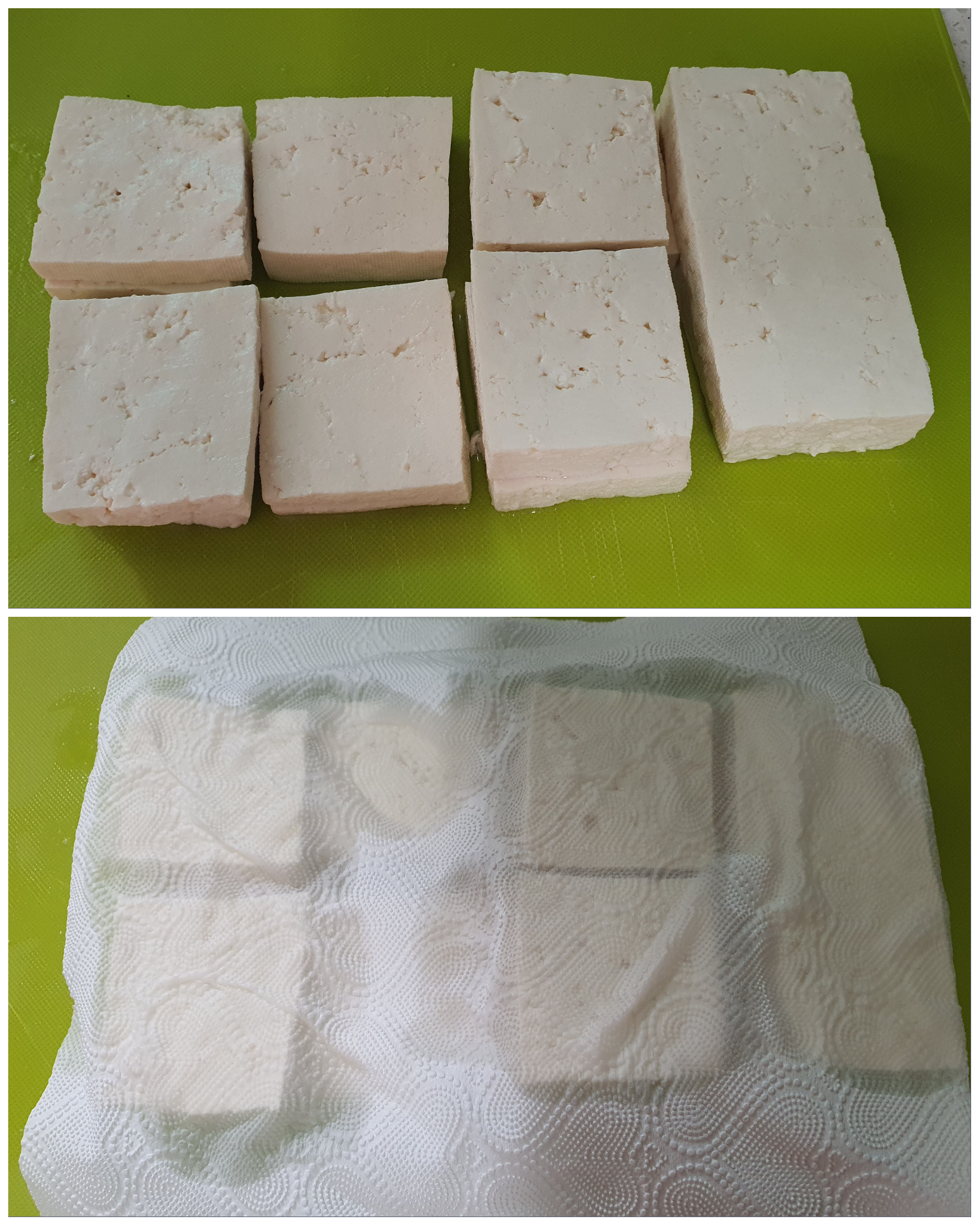 두부는-물기를-최대한-빼-줍니다.