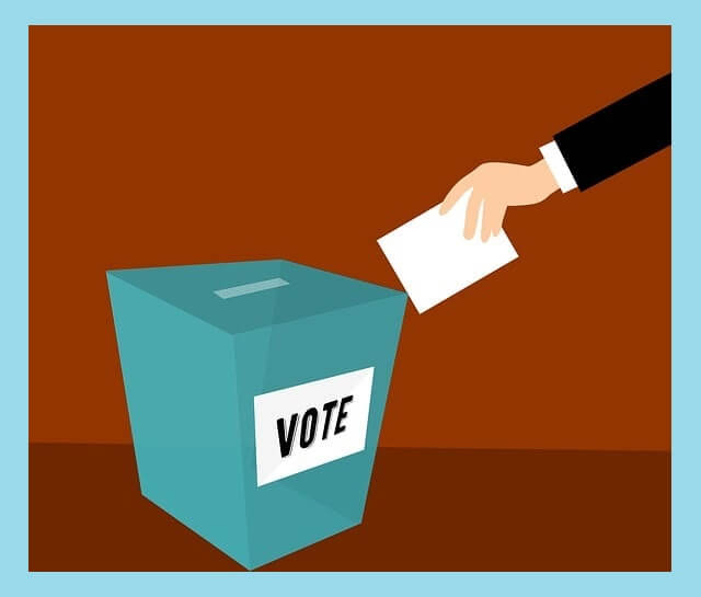 투표함-용지-손