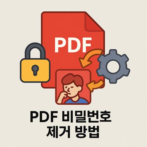 PDF 파일 비밀번호 제거 섬네일