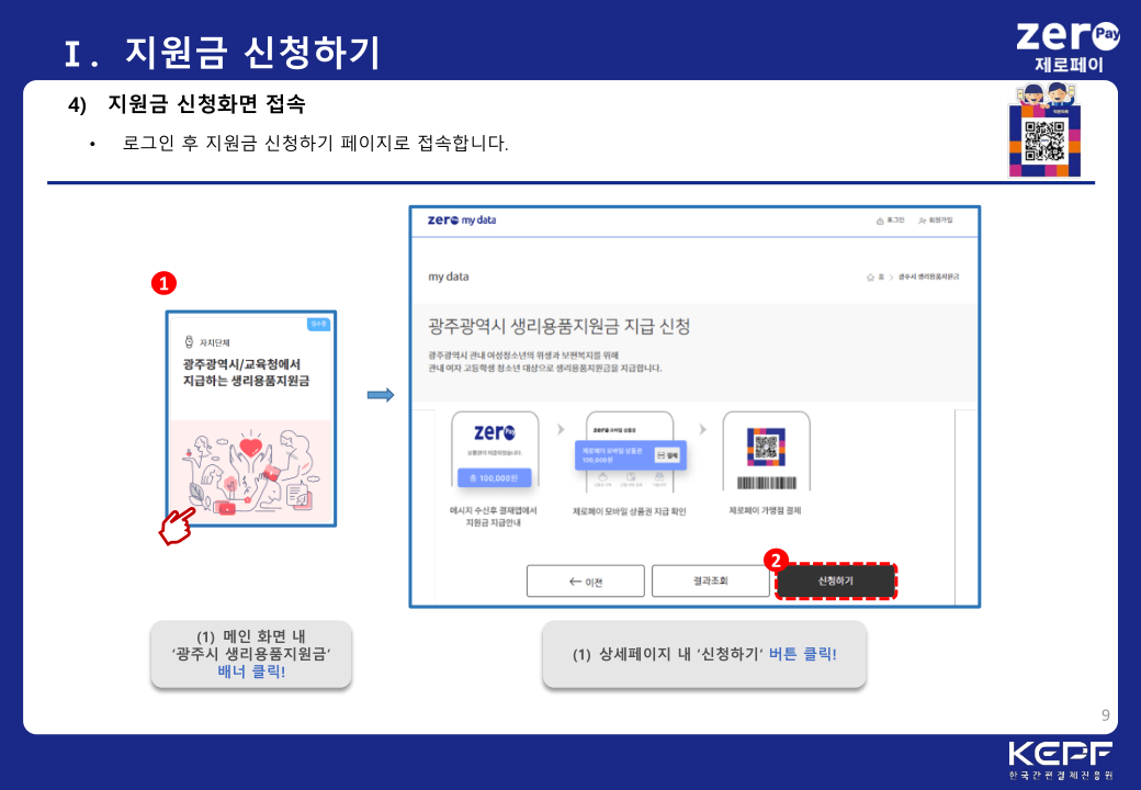 광주 여학생 생리용품 지원금 신청 방법 (2025년 최신 안내)