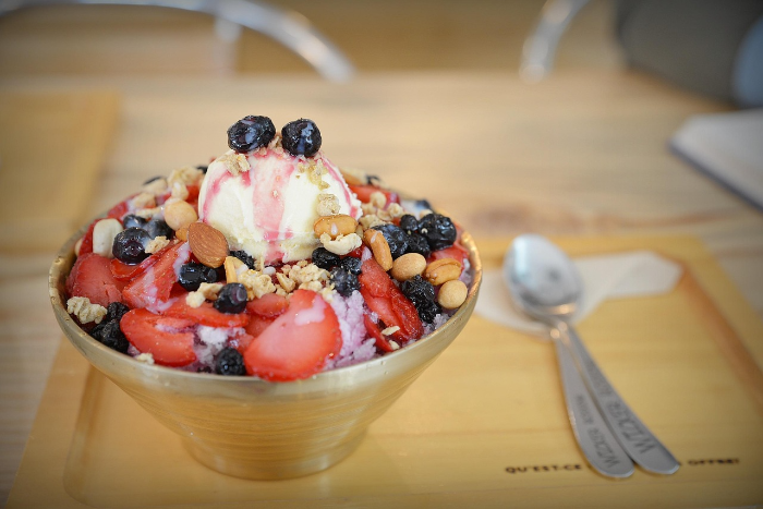팥빙수는 아주 소량만 섭취 권장