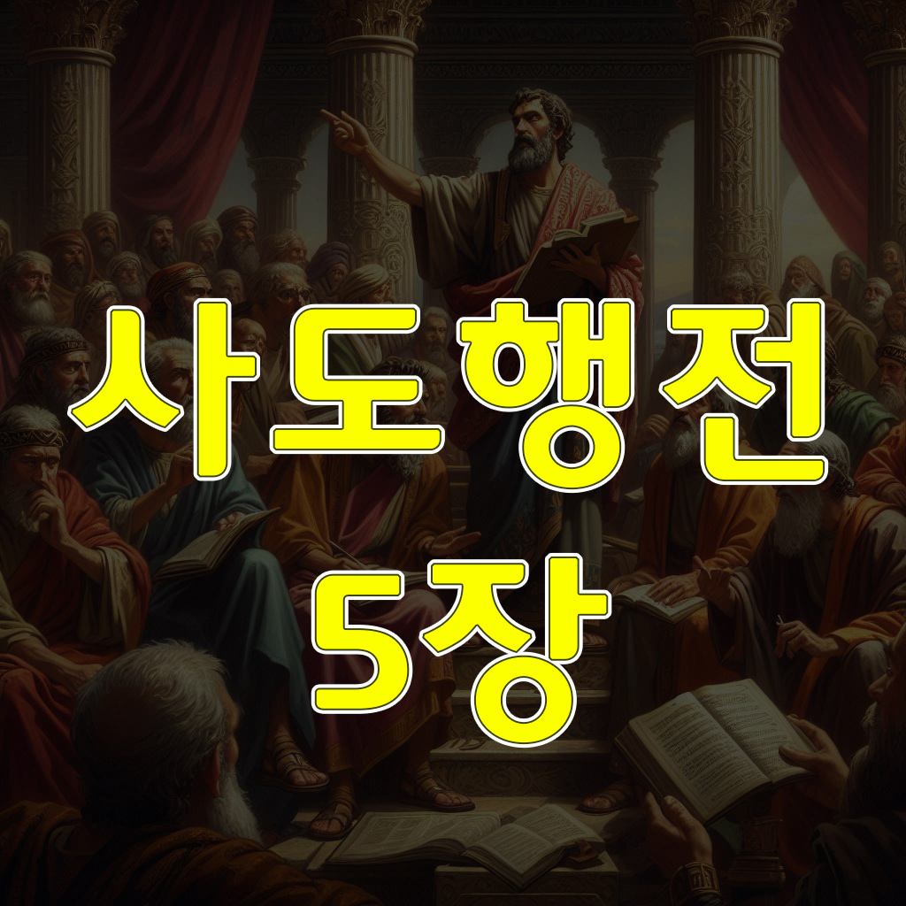 사도행전 5장