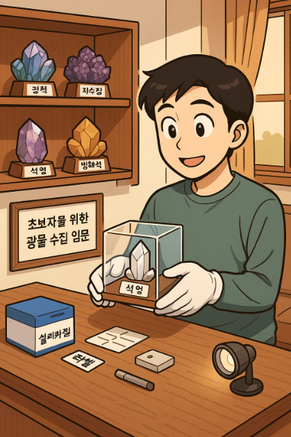 광물 수집의 보관과 전시 노하우 – 취미가 인테리어가 되는 순간