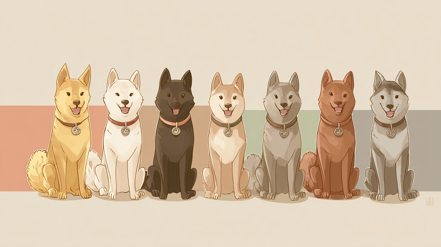 진돗개 종류, 순종 구별법