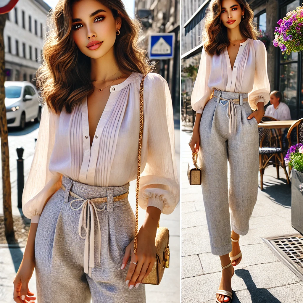 봄여름 여성 패션 관련 사진