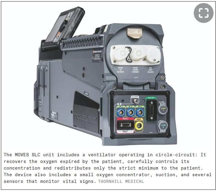 우크라이나에 투입된 휴대용 생명유지 유닛 VIDEO:Portable Life-Support Device Provides Critical Care in Conflict and Disaster Zones