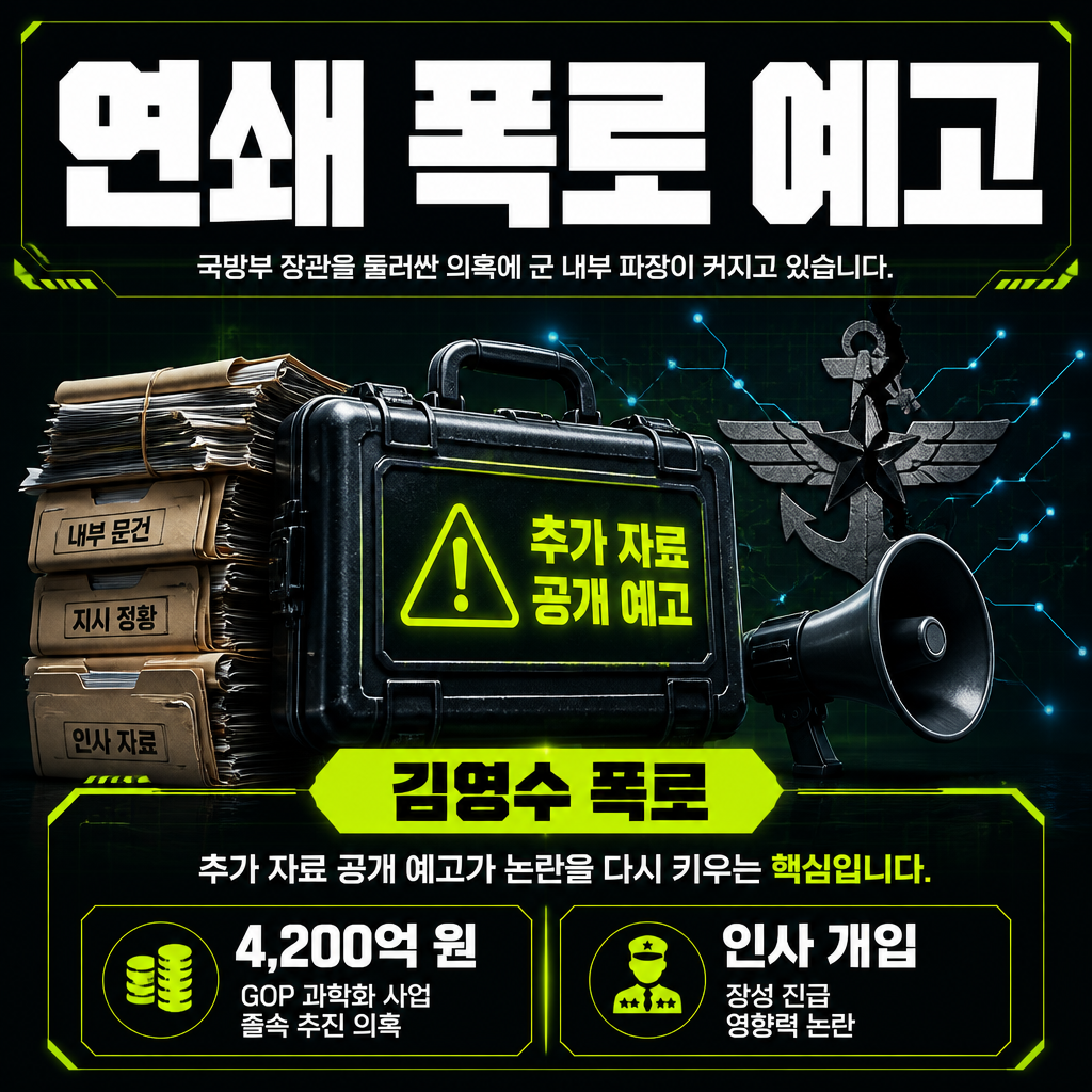 연쇄 폭로 예고