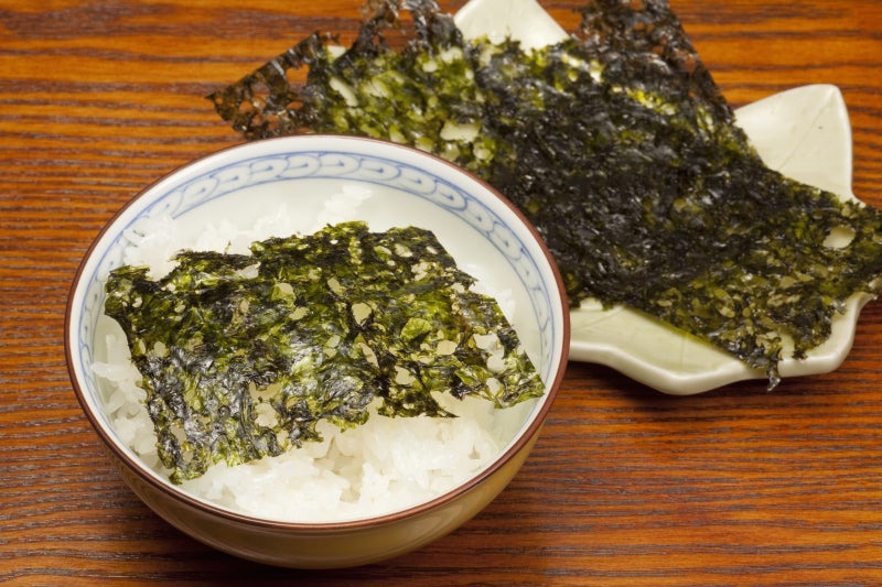 밥과 곱창김 이미지