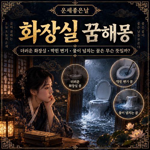 화장실_꿈해몽