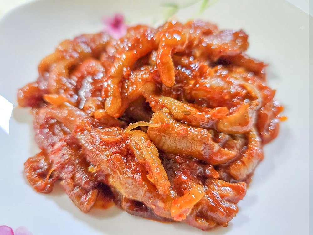 CU편의점 하림 매콤한 무뼈닭발