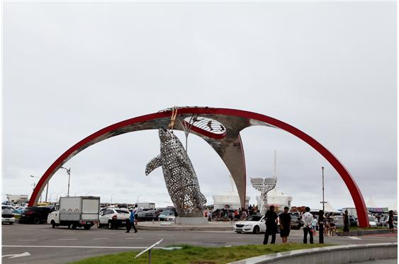 고래불 해수욕장 입구 이미지