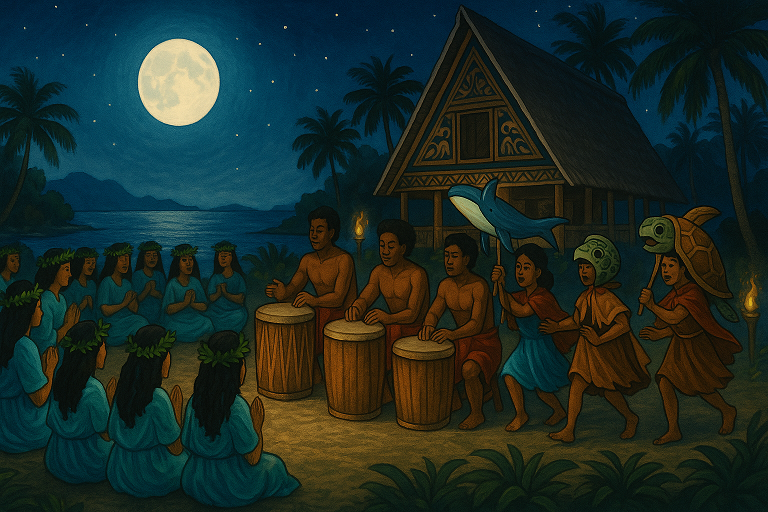 태평양의 여성 신전, 팔라우 ‘보이봉 참축제’의 지혜와 노래