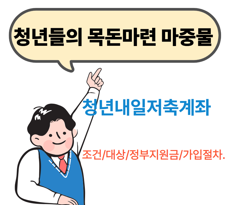 청년내일저축계좌: 조건, 대상, 혜택, 가입 방법