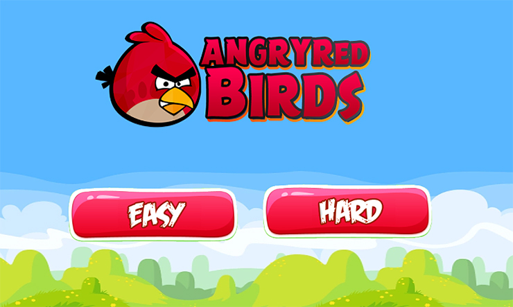앵그리버드-난이도-선택-장면