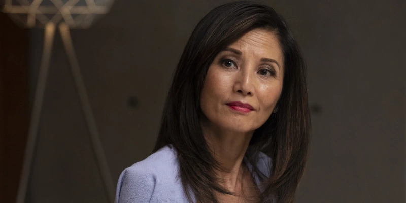 아바타: 아앙의 전설에서 유카리 역을 맡은 탬린 토미타