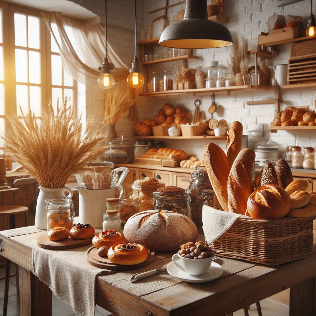 베이커리 배경