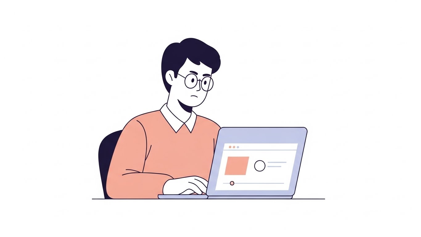 온라인 마케팅 강의를 듣는 장면, 실전 중심의 학습을 활용해야 합니다.