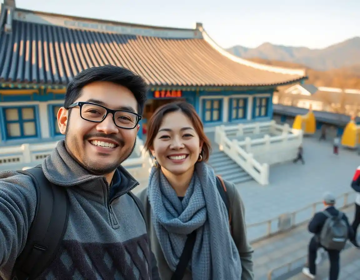 청와대 관람 주차장 및 동선 정리