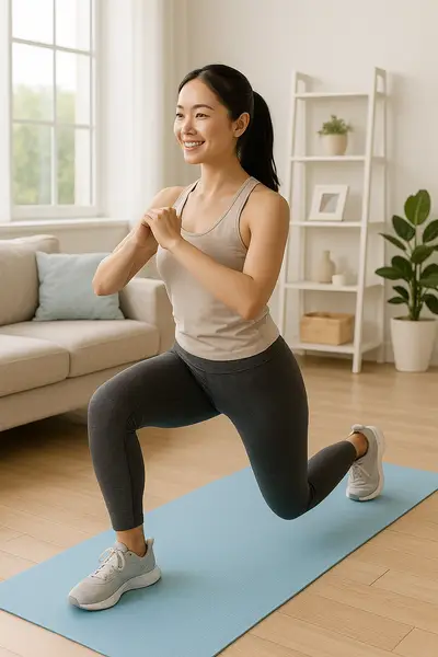집에서 할 수 있는 허벅지 근력 강화 운동법과 효과적인 하체 라인 만들기
