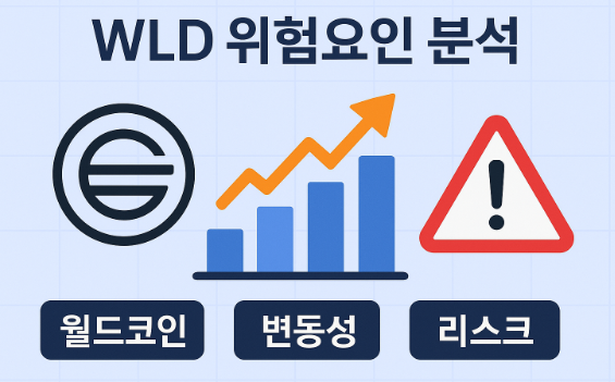 WLD 위험요인 분석 (월드코인, 변동성, 리스크) 이미지