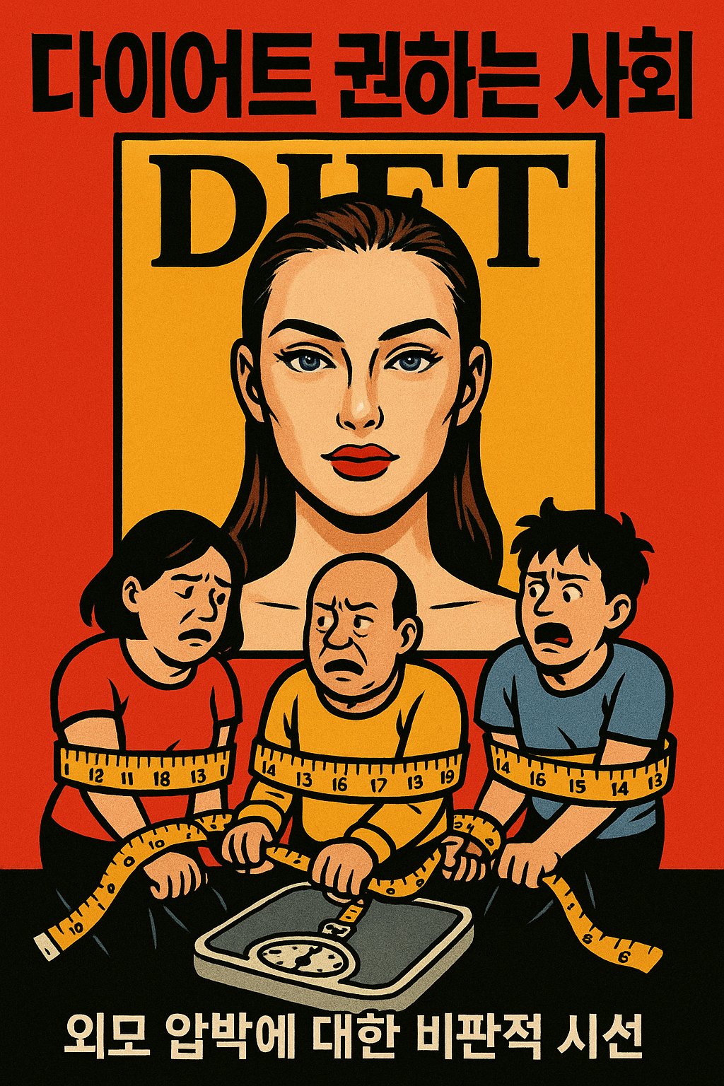 1.&ldquo;다이어트 권하는 사회&rdquo;
&ndash; 외모 압박에 대한 비판적 시선