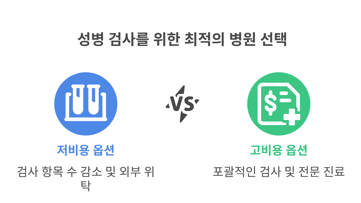 병원마다 성병검사 비용이 다른 이유는?