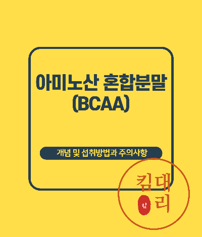 아미노산혼합분말(BCAA)