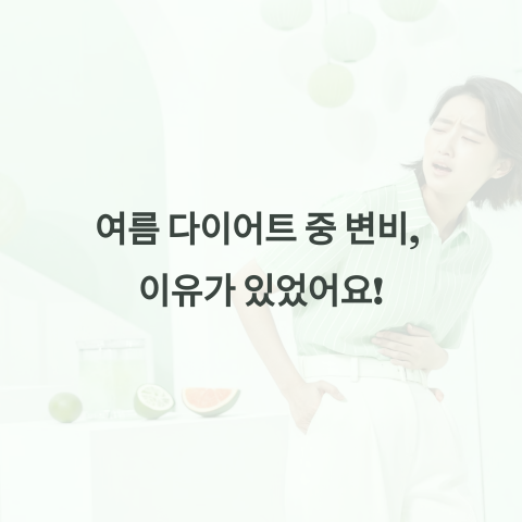 다이어트 변비