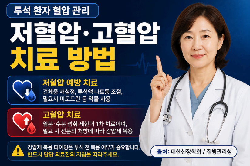 저혈압 고혈압 치료방법 이미지사진