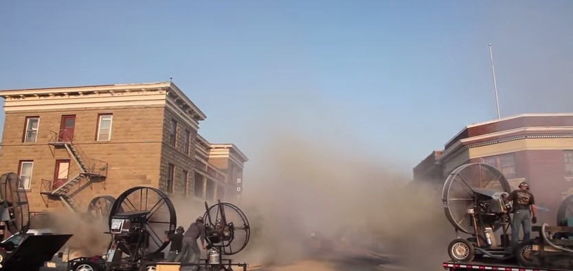 영화의 촬영 장면