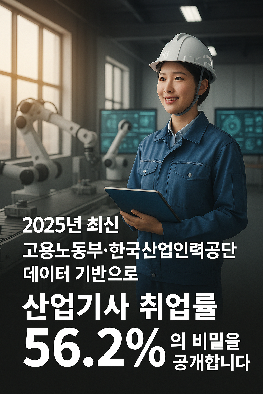 TOP7 유망 자격증(현장에 있는 여성산업기사)