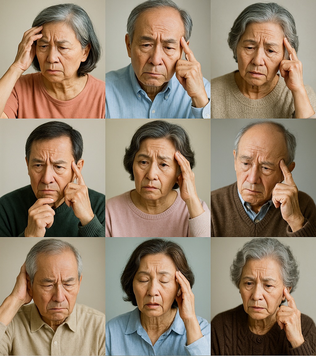 경도인지장애에 관한 모습