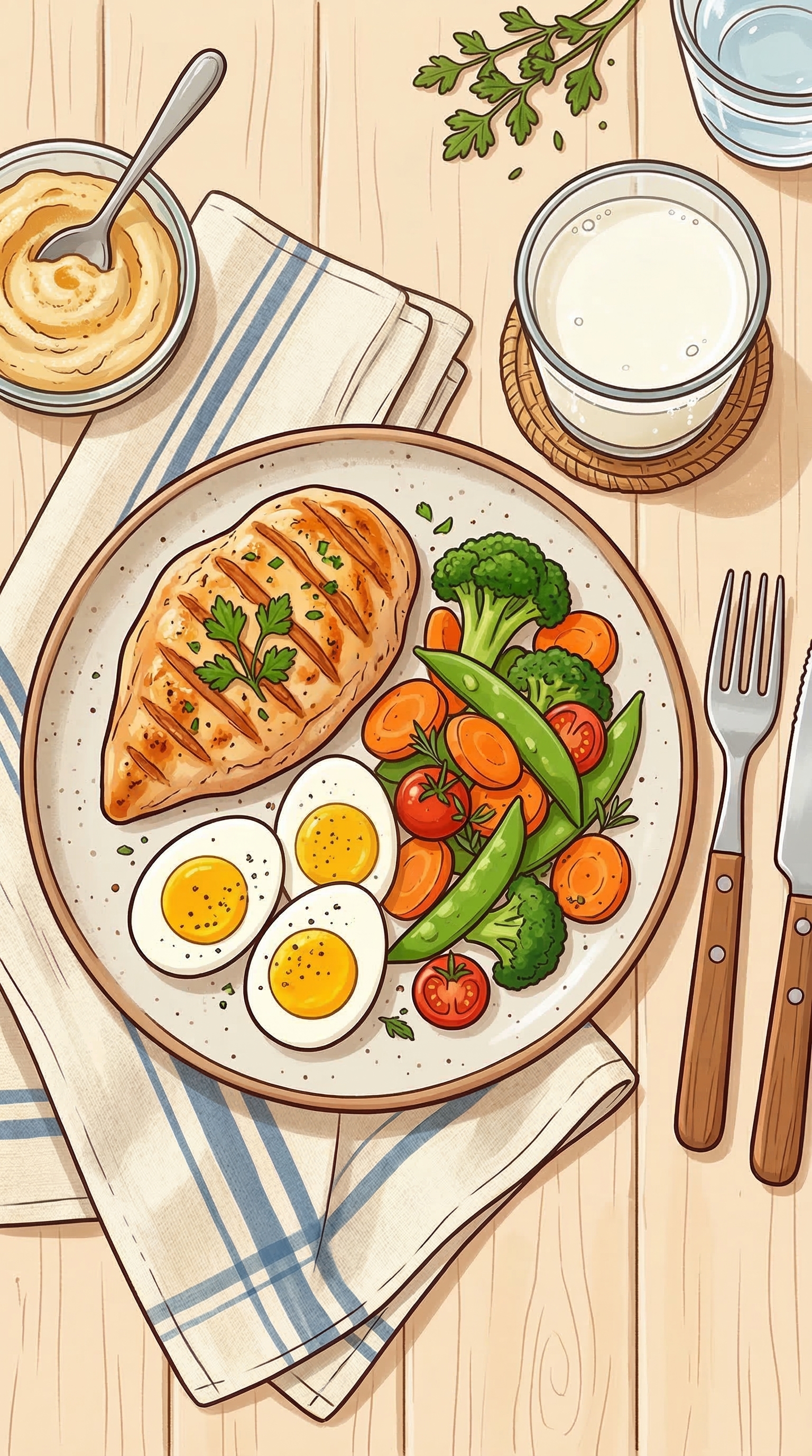 근육은 노후의 가장 든든한 연금, '고단백 식단'의 중요성