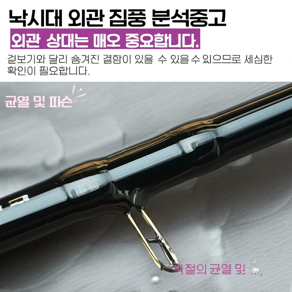 낚시 입문자를 위한 중고 낚시대 구매