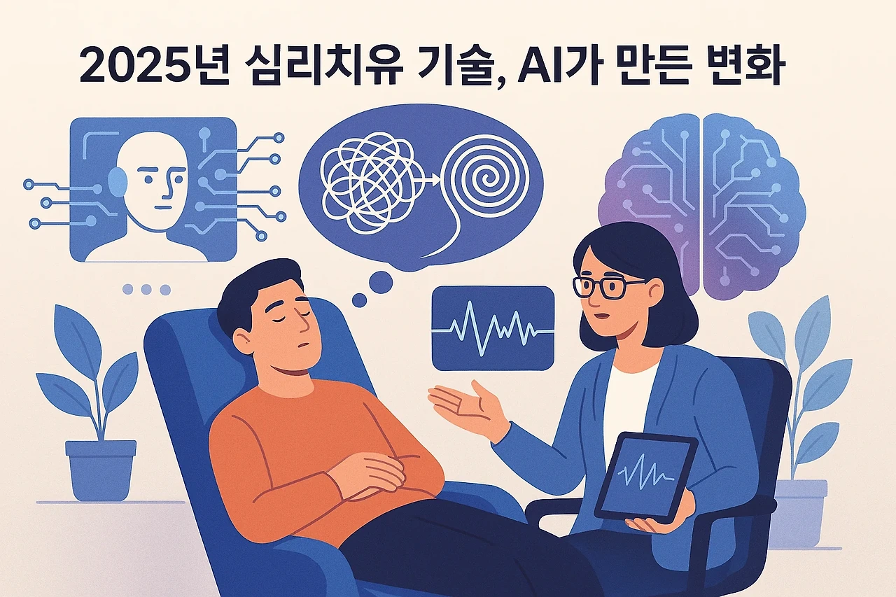 2025년 심리치유 기술, AI가 만든 변화 관련 이미지