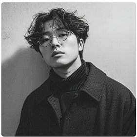 히피펌 + 시스루 뱅