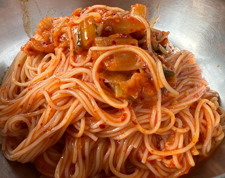 생활의 달인 은둔식달 포천간장비빔국수달인이 만든 비빔국수