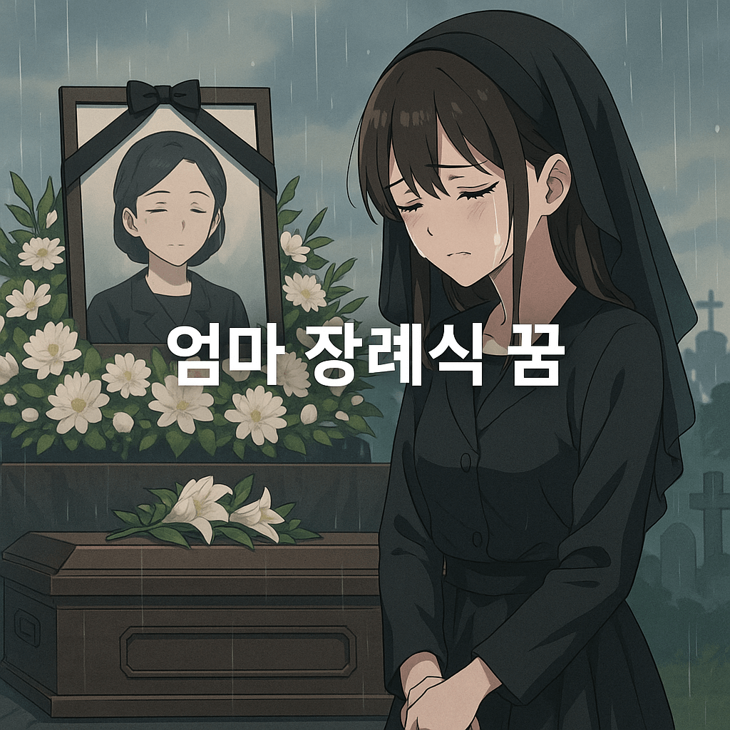 엄마 장례식 꿈