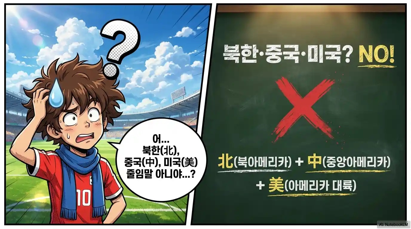북중미 뜻