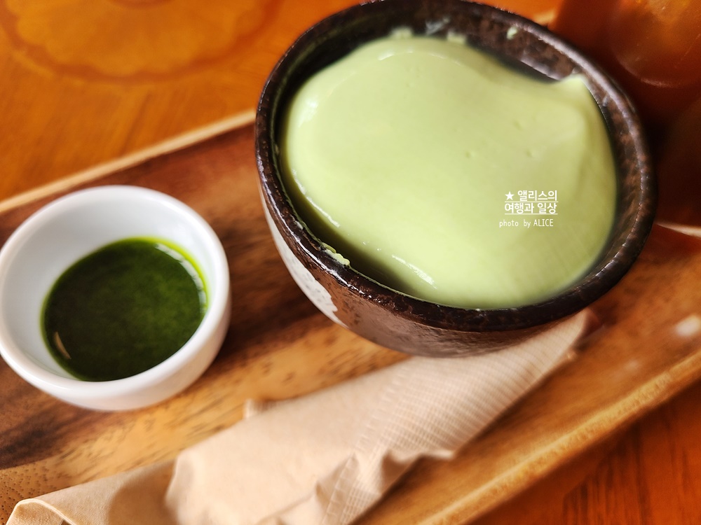 말차 판나코타, 가배도 송파 교토에 온 것 같은 분위기 송리단길 카페