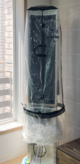 에어컨 분해 청소 과정 3