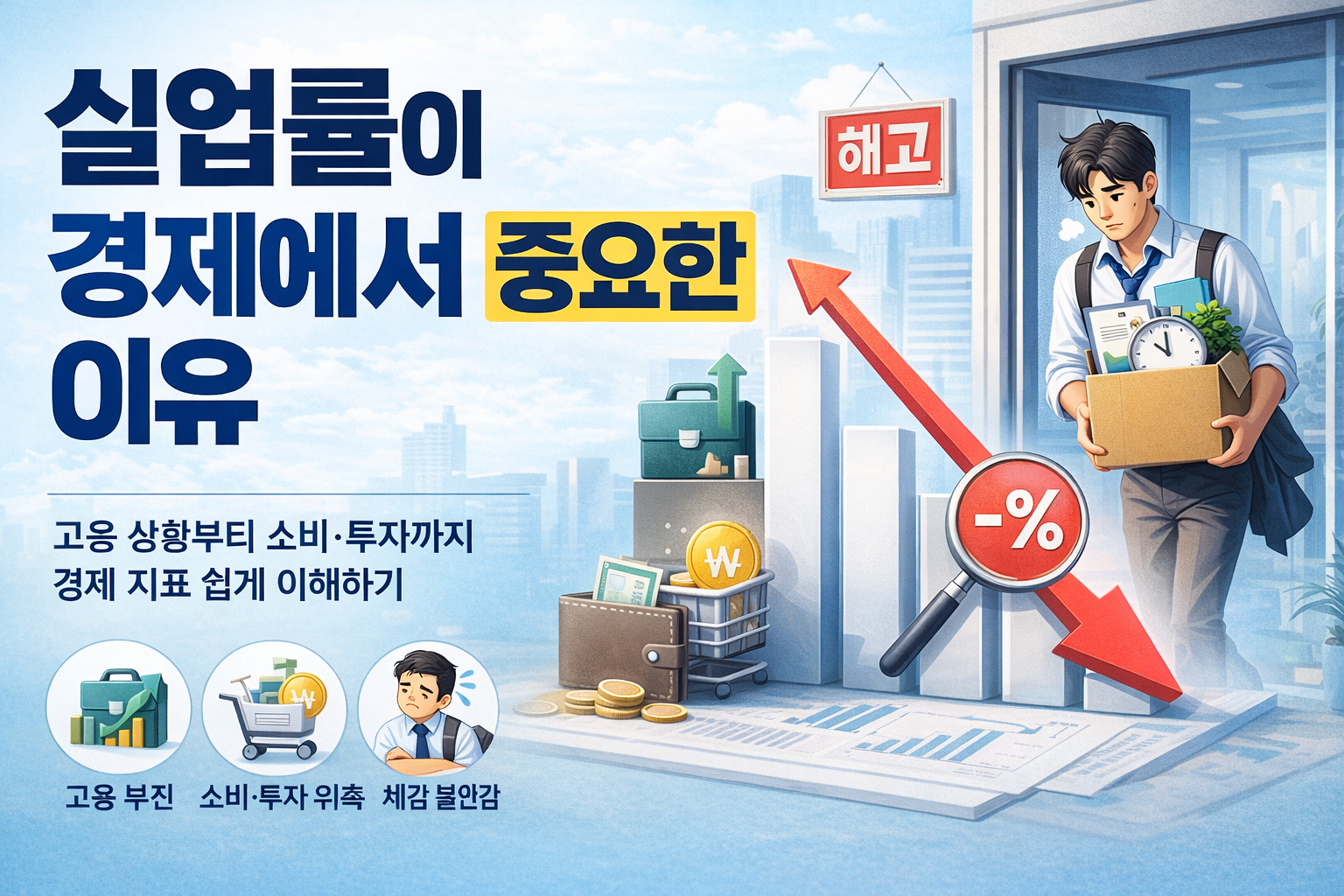 실업률이 경제에서 중요한 이유