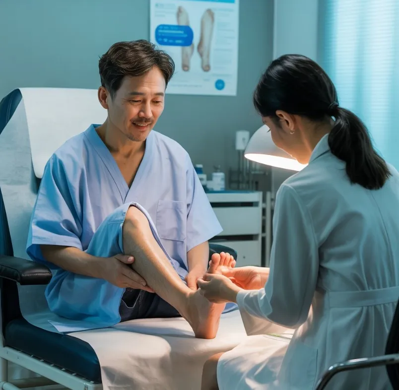 내성발톱 병원 치료 이미지