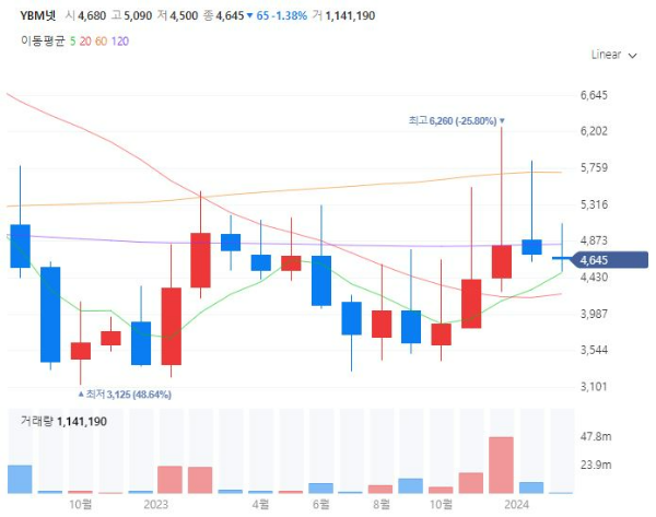 의대증원관련주대장주수혜주TOP5_YBM넷