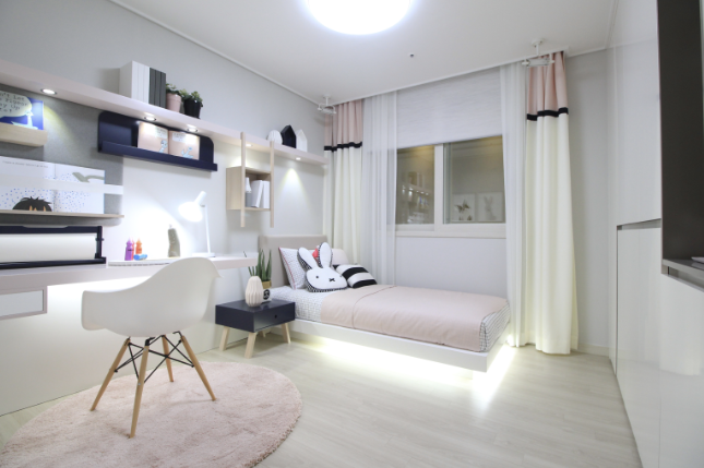 모델하우스 아파트 실내 모습