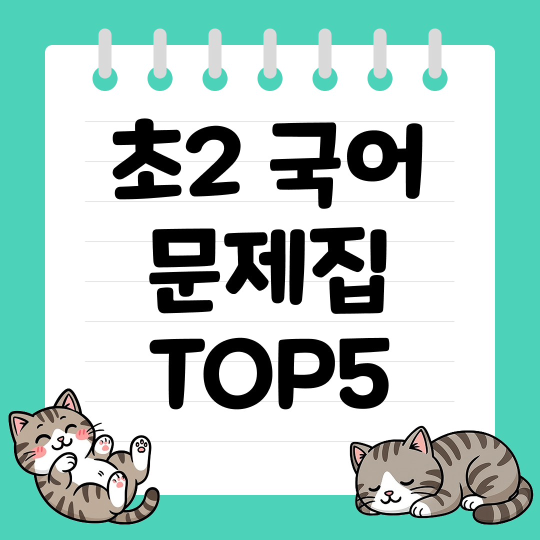2026년 개정판 초2 국어 문제집 추천 순위 TOP5