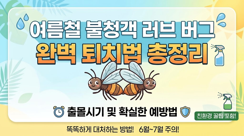 러브 버그 출몰시기