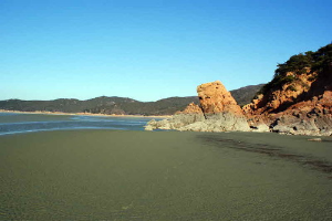 하나개해수욕장