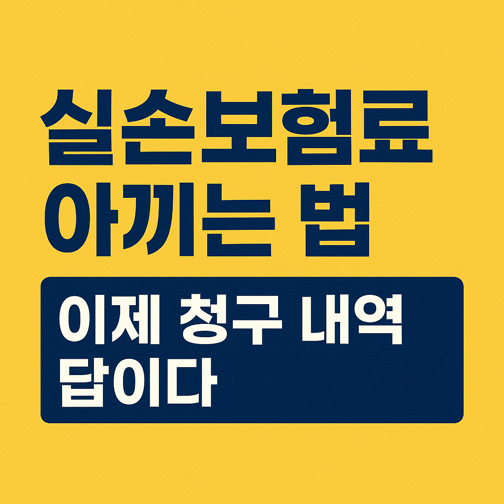 보험 정보: 실손보험 이란, 초보자도 5분만에 이해하는 가이드와 2025년부로 개정된 실손보험 내용 총정리 및 신청 꿀팁