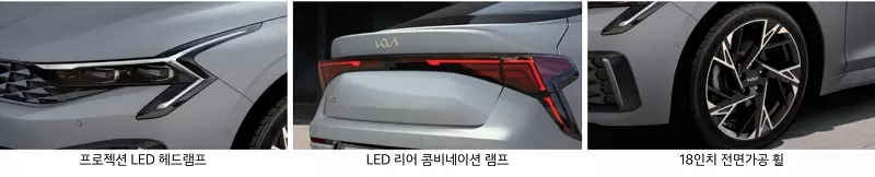 2024 K5 페이스리프트 옵션